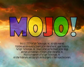 Mojo! screen shot title